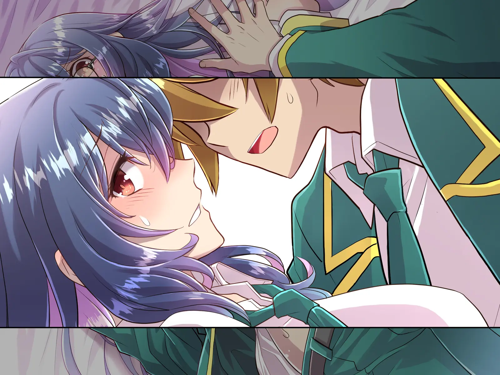 Noroi De Nyotaika Shita Megane De Noppona Ore Ga Namaiki Kouhai To H Suru Koto Ni Natta Koto No Tenmatsu | 저주로 여체화해버린 안경에 키다리인 내가 건방진 후배와 H 해버리게 된 사건의 전말